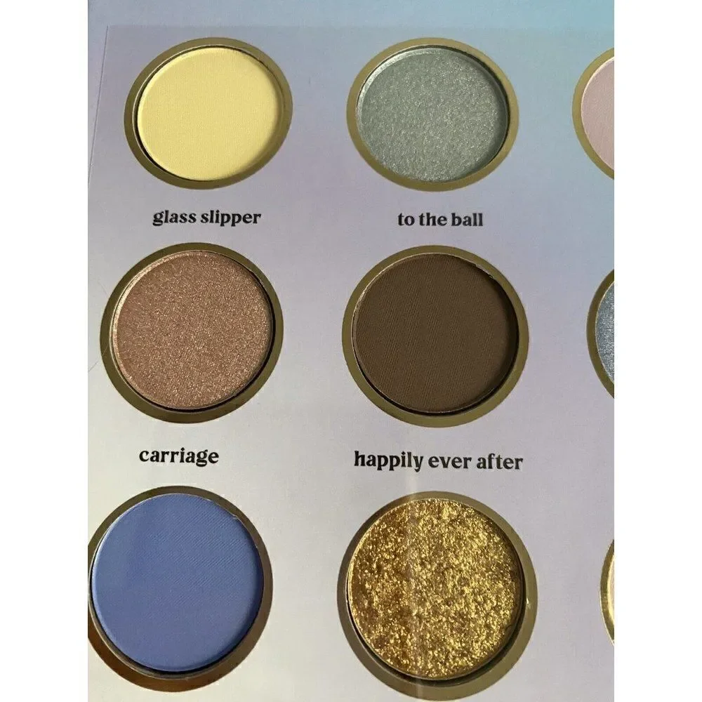 The Creme Shop‎ Disney Cinderella Midnight Rush Eyeshadow Palette 9 Color NEW